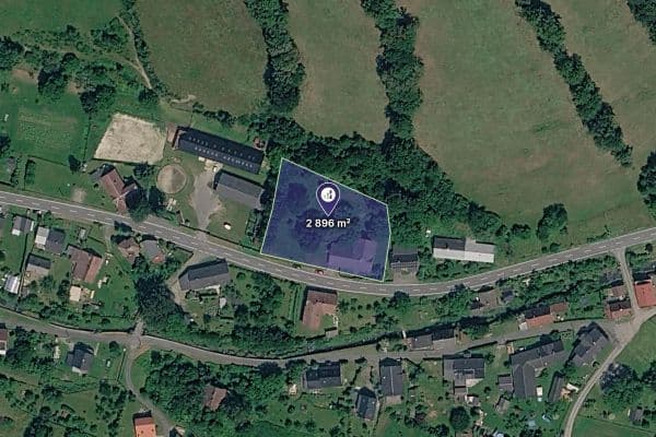 Prodej pozemku 2.896 m², Janov Prodej pozemku 2.896 m², Janov