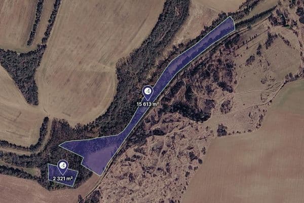 Prodej pozemku 8.967 m², Slatinky Prodej pozemku 8.967 m², Slatinky