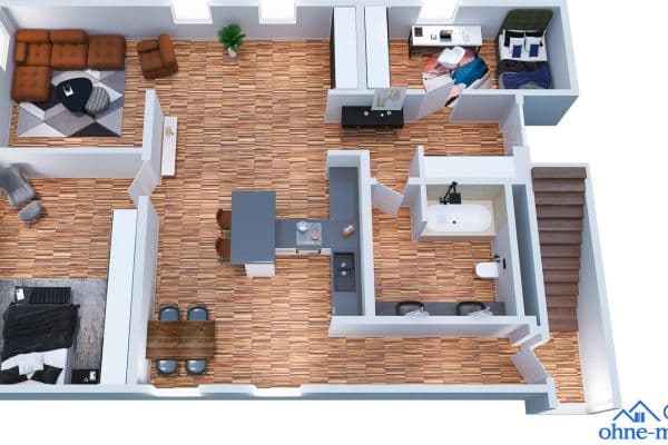 Prodej bytu 3+1 109 m², Hardenstraße 16, München, Bavorsko Prodej bytu 3+1 109 m², Hardenstraße 16, München, Bavorsko