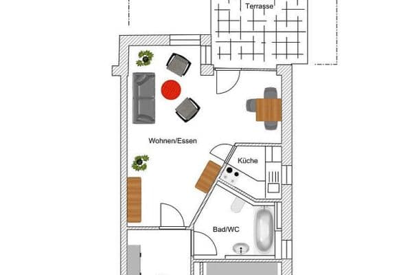Prodej bytu 2+kk 57 m², Ulm Prodej bytu 2+kk 57 m², Ulm