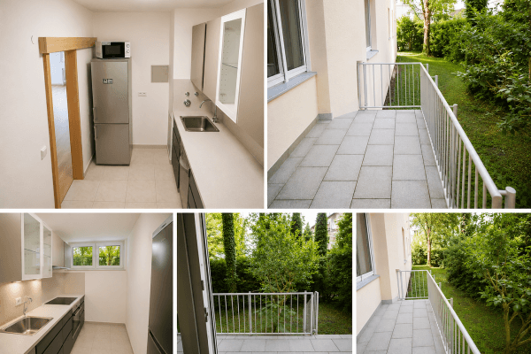 Pronájem bytu 1+1 56 m², Quagliostr.11, München, Bavorsko Pronájem bytu 1+1 56 m², Quagliostr.11, München, Bavorsko