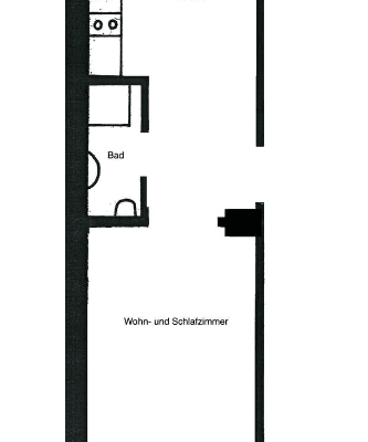 Pronájem bytu 1+1 22 m², Kornwestheim Pronájem bytu 1+1 22 m², Kornwestheim