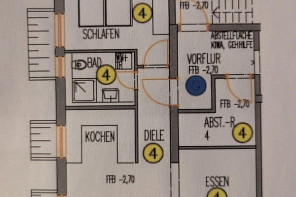 Pronájem bytu 2+kk 52 m², Mörikestraße, Ebersbach an der Fils Pronájem bytu 2+kk 52 m², Mörikestraße, Ebersbach an der Fils