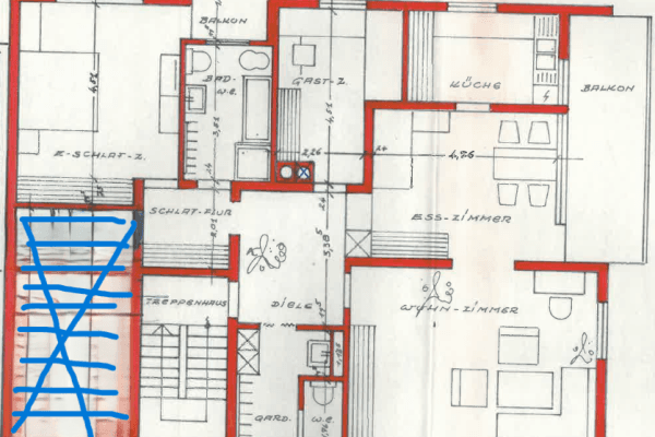 Pronájem bytu 4+1 125 m², Nürtingen Pronájem bytu 4+1 125 m², Nürtingen