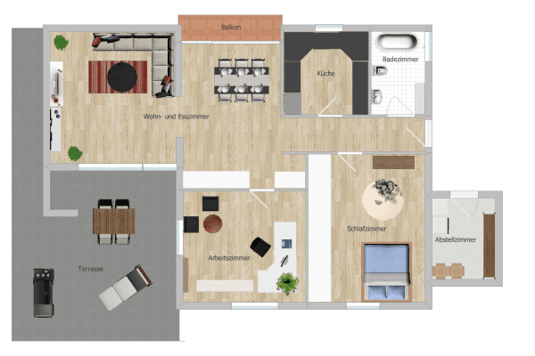 Pronájem bytu 3+1 99 m², Ludwig Richter Straße 66, Heidenheim an der Brenz Pronájem bytu 3+1 99 m², Ludwig Richter Straße 66, Heidenheim an der Brenz