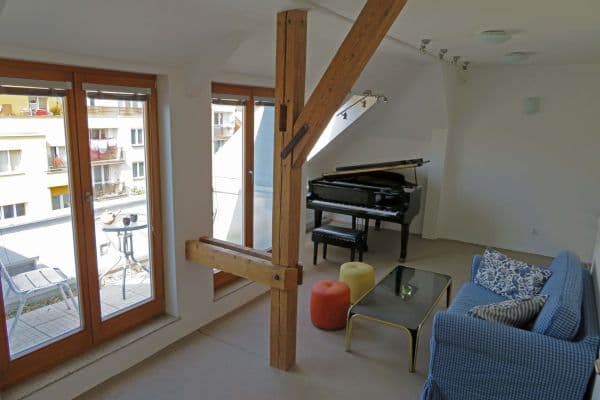 Pronájem bytu 1+kk 45 m², Žateckých, Praha Pronájem bytu 1+kk 45 m², Žateckých, Praha