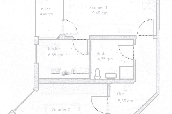 Prodej bytu 2+1 58 m², Kaiser Wilhelm Str., Ludwigshafen am Rhein, Porýní-Falc Prodej bytu 2+1 58 m², Kaiser Wilhelm Str., Ludwigshafen am Rhein, Porýní-Falc