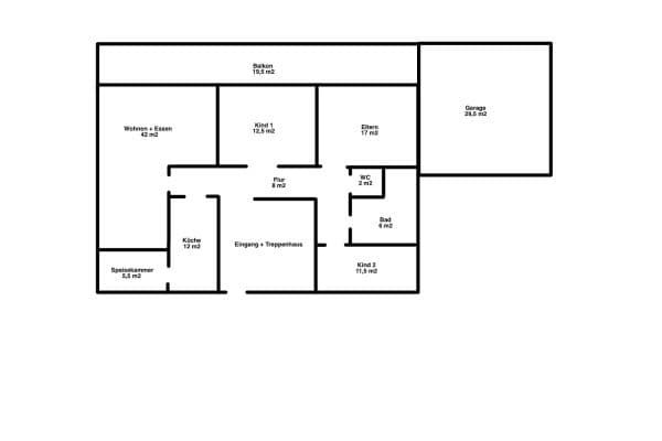 Pronájem bytu 4+1 126 m², Fliederstraße 8, Bad Rappenau Pronájem bytu 4+1 126 m², Fliederstraße 8, Bad Rappenau