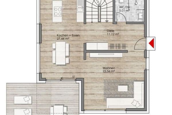 Prodej domu 135 m², pozemek 390 m², Ernst-Kunz Straße 96, Ludwigshafen am Rhein, Porýní-Falc Prodej domu 135 m², pozemek 390 m², Ernst-Kunz Straße 96, Ludwigshafen am Rhein, Porýní-Falc