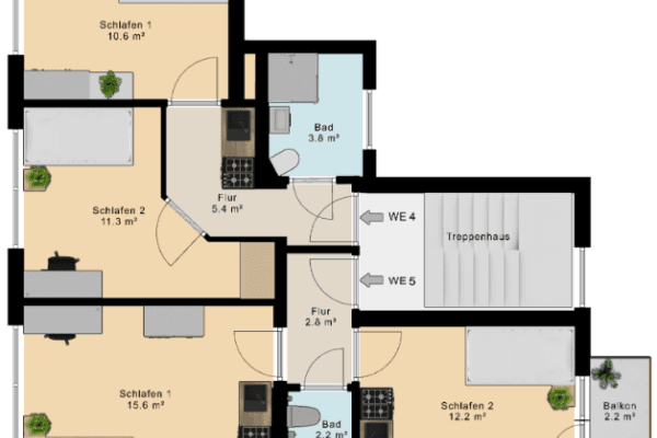 Prodej bytu 2+1 35 m², Nürnberg Prodej bytu 2+1 35 m², Nürnberg