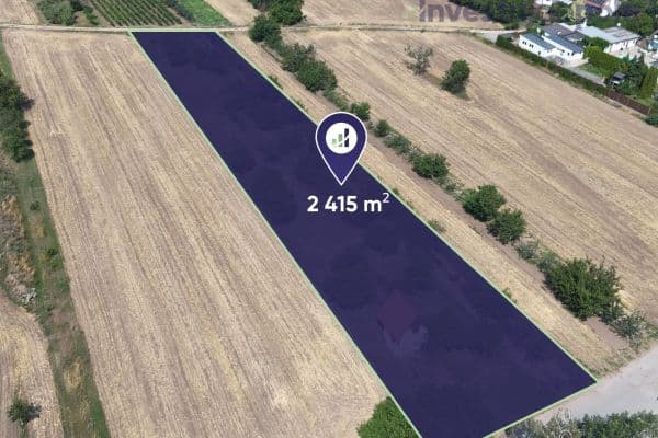 Prodej pozemku 2.415 m², Hrušovany u Brna Prodej pozemku 2.415 m², Hrušovany u Brna