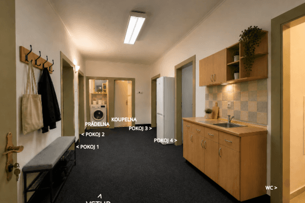 Pronájem bytu 4+1 106 m², Štefánikova, Zlín, Zlínský kraj Pronájem bytu 4+1 106 m², Štefánikova, Zlín, Zlínský kraj