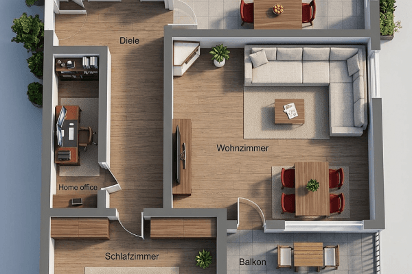 Prodej bytu 2+1 72 m², Schweinfurt, Bavorsko Prodej bytu 2+1 72 m², Schweinfurt, Bavorsko