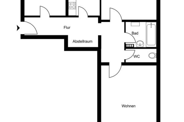 Prodej bytu 3+1 83 m², München, Bavorsko Prodej bytu 3+1 83 m², München, Bavorsko