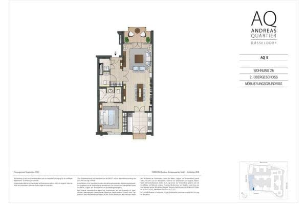 Pronájem bytu 2+1 84 m², Ratinger Straße 1, Düsseldorf, Severní Porýní-Vestfálsko Pronájem bytu 2+1 84 m², Ratinger Straße 1, Düsseldorf, Severní Porýní-Vestfálsko