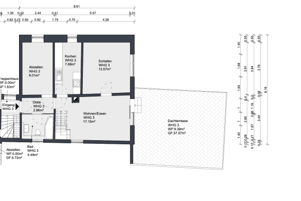 Pronájem bytu 3+1 105 m², Hindenburgerstr 96, Neustadt an der Weinstraße Pronájem bytu 3+1 105 m², Hindenburgerstr 96, Neustadt an der Weinstraße