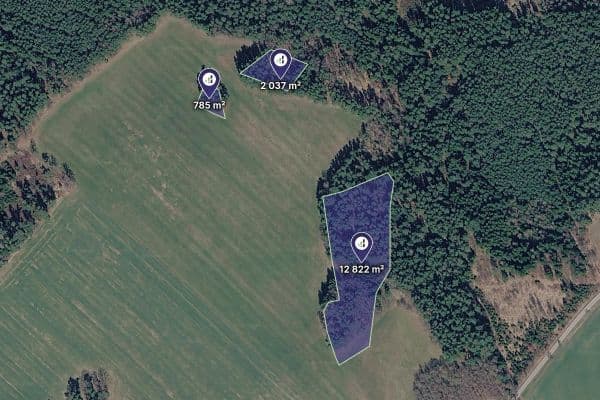 Prodej pozemku 15.644 m², Plavsko Prodej pozemku 15.644 m², Plavsko