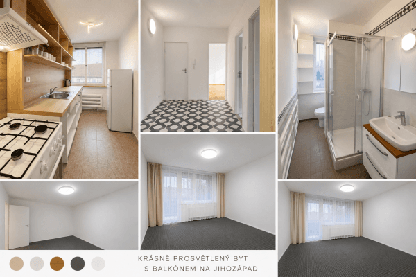Pronájem bytu 2+1 49 m², Dvorská, Liberec Pronájem bytu 2+1 49 m², Dvorská, Liberec