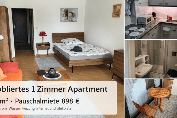 Pronájem bytu 1+1 36 m², Hannover, Dolní Sasko Pronájem bytu 1+1 36 m², Hannover, Dolní Sasko