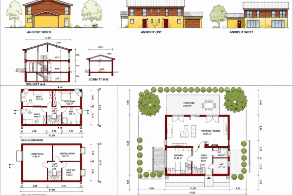 Prodej domu 144 m², pozemek 384 m², Waal Prodej domu 144 m², pozemek 384 m², Waal
