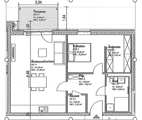 Pronájem bytu 3+1 68 m², Alter Mühlenweg 1c, Bad Bevensen, Dolní Sasko Pronájem bytu 3+1 68 m², Alter Mühlenweg 1c, Bad Bevensen, Dolní Sasko