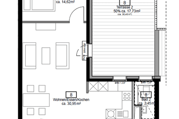 Pronájem bytu 2+1 88 m², Pariser Straße 4, Frankfurt am Main Pronájem bytu 2+1 88 m², Pariser Straße 4, Frankfurt am Main
