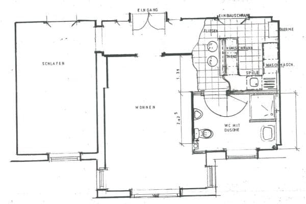 Pronájem bytu 2+1 56 m², Gneisenaustrasse 10, Wiesbaden, Hessen Pronájem bytu 2+1 56 m², Gneisenaustrasse 10, Wiesbaden, Hessen