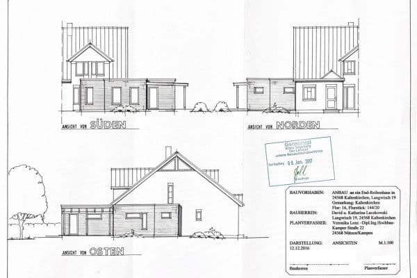 Prodej domu 182 m², pozemek 534 m², Langwisch 19, Kaltenkirchen Prodej domu 182 m², pozemek 534 m², Langwisch 19, Kaltenkirchen