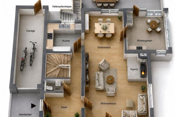 Prodej domu 186 m², pozemek 1.124 m², Rheinbreitbach Prodej domu 186 m², pozemek 1.124 m², Rheinbreitbach