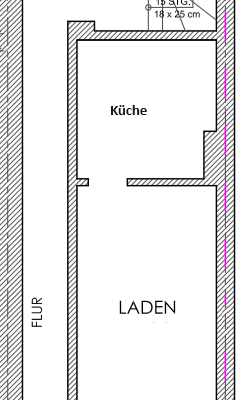 Pronájem nebytového prostoru 30 m², Mertensgasse 21-23, Düsseldorf Pronájem nebytového prostoru 30 m², Mertensgasse 21-23, Düsseldorf