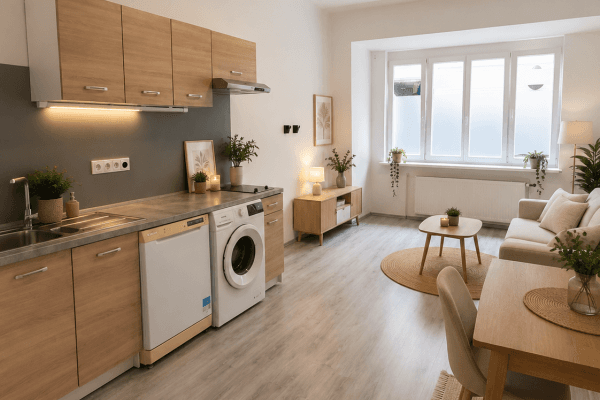 Prodej bytu 1+kk 30 m², Slezská, Praha Prodej bytu 1+kk 30 m², Slezská, Praha