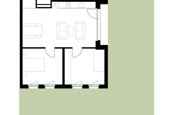 Pronájem bytu 3+1 74 m², Parkstraße 40/44, Berlin, Berlín Pronájem bytu 3+1 74 m², Parkstraße 40/44, Berlin, Berlín