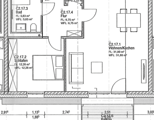 Pronájem bytu 2+1 76 m², Alter Mühlenweg 1c, Bad Bevensen, Dolní Sasko Pronájem bytu 2+1 76 m², Alter Mühlenweg 1c, Bad Bevensen, Dolní Sasko