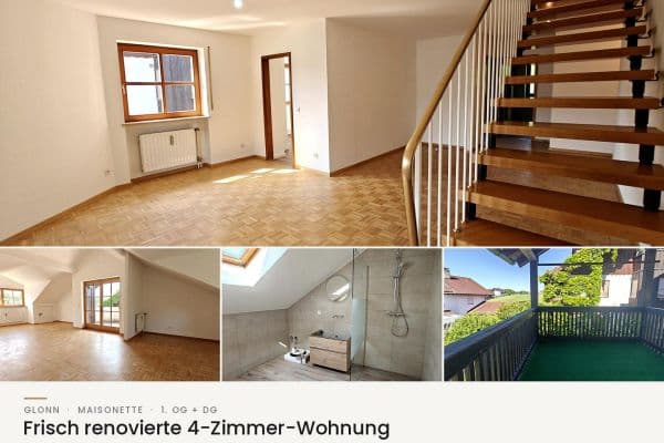 Pronájem bytu 4+1 136 m², Zinnebergerstr. 13, Glonn, Bavorsko Pronájem bytu 4+1 136 m², Zinnebergerstr. 13, Glonn, Bavorsko