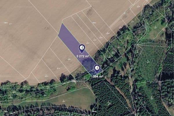 Prodej pozemku 14.014 m², Heřmaničky Prodej pozemku 14.014 m², Heřmaničky