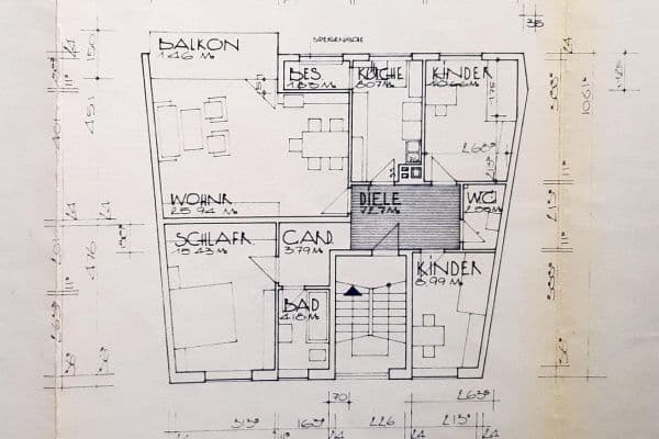 Pronájem bytu 4+1 91 m², Burgstraße 20, Duisburg Pronájem bytu 4+1 91 m², Burgstraße 20, Duisburg