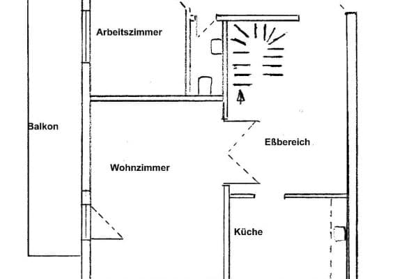 Pronájem bytu 4+1 121 m², Hauptstraße 44, Buxtehude Pronájem bytu 4+1 121 m², Hauptstraße 44, Buxtehude