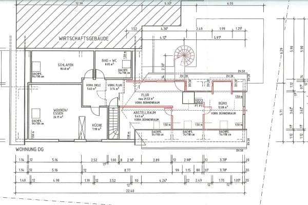 Pronájem bytu 3+kk 93 m², Sulz am Neckar Pronájem bytu 3+kk 93 m², Sulz am Neckar