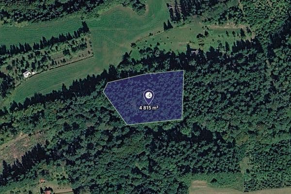 Prodej pozemku 4.815 m², Hovězí Prodej pozemku 4.815 m², Hovězí
