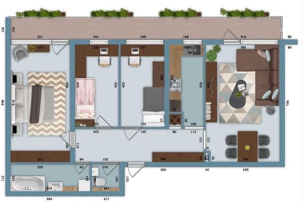 Prodej bytu 4+kk 85 m², Duisburg Prodej bytu 4+kk 85 m², Duisburg