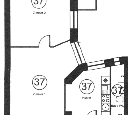 Prodej bytu 2+1 64 m², Mindener Straße 3, Berlin, Berlín Prodej bytu 2+1 64 m², Mindener Straße 3, Berlin, Berlín