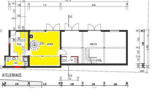 Pronájem bytu 2+1 78 m², Achern Pronájem bytu 2+1 78 m², Achern