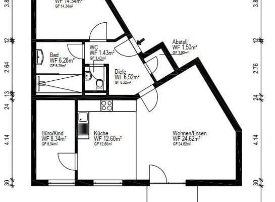 Prodej bytu 3+kk 80 m², Kirchheim unter Teck Prodej bytu 3+kk 80 m², Kirchheim unter Teck
