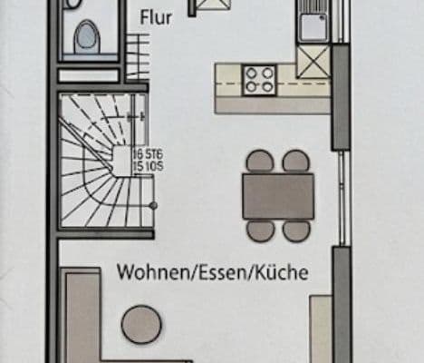 Pronájem bytu 5+kk 111 m², Heimsheim Pronájem bytu 5+kk 111 m², Heimsheim