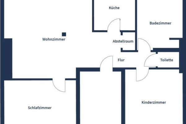 Pronájem bytu 3+1 85 m², Reichsstraße 10, Bochum Pronájem bytu 3+1 85 m², Reichsstraße 10, Bochum