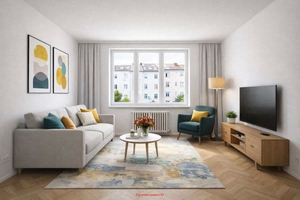 Pronájem bytu 2+1 53 m², nám. Budovatelů, Karviná-Nové Město Pronájem bytu 2+1 53 m², nám. Budovatelů, Karviná-Nové Město