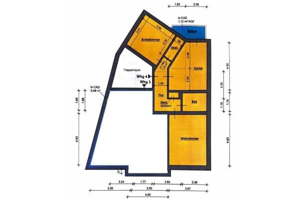 Pronájem bytu 2+kk 60 m², Röhrenstraße 1, Düsseldorf Pronájem bytu 2+kk 60 m², Röhrenstraße 1, Düsseldorf