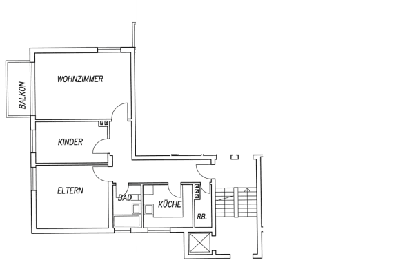 Pronájem bytu 3+1 78 m², Bahnhofstraße 19-21, Castrop-Rauxel Pronájem bytu 3+1 78 m², Bahnhofstraße 19-21, Castrop-Rauxel