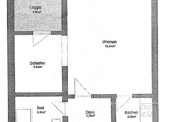 Pronájem bytu 2+1 38 m², Zeppelinstr. 36, Augsburg Pronájem bytu 2+1 38 m², Zeppelinstr. 36, Augsburg