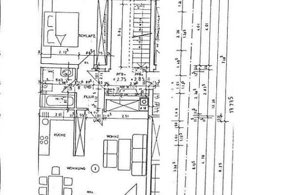 Pronájem bytu 2+1 56 m², Pappelweg 47, Sindelfingen Pronájem bytu 2+1 56 m², Pappelweg 47, Sindelfingen